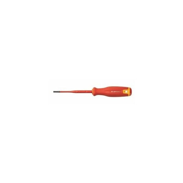 Garant Insulated Slotted Screwdriver with Slim Blade, 4 mm 662902 4 - main
